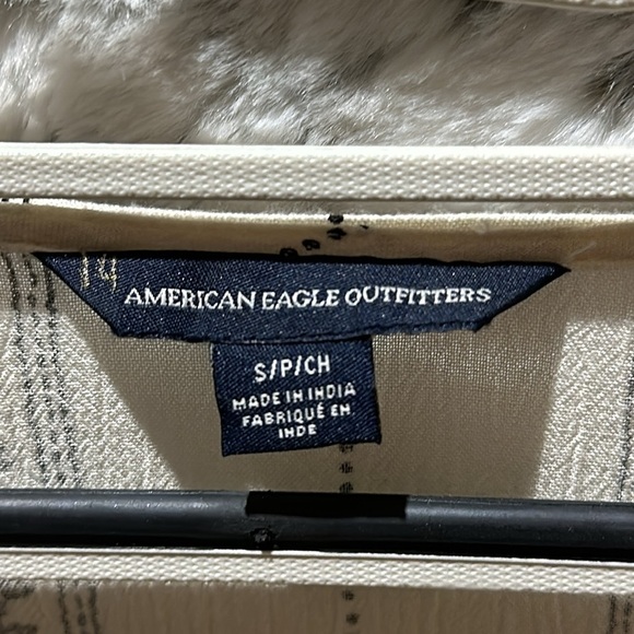 American Eagle Outfitters Tie Waist Blouse - Picture 3 of 4